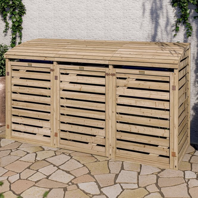 Rowlinson Single Bin Store With Double Box Store