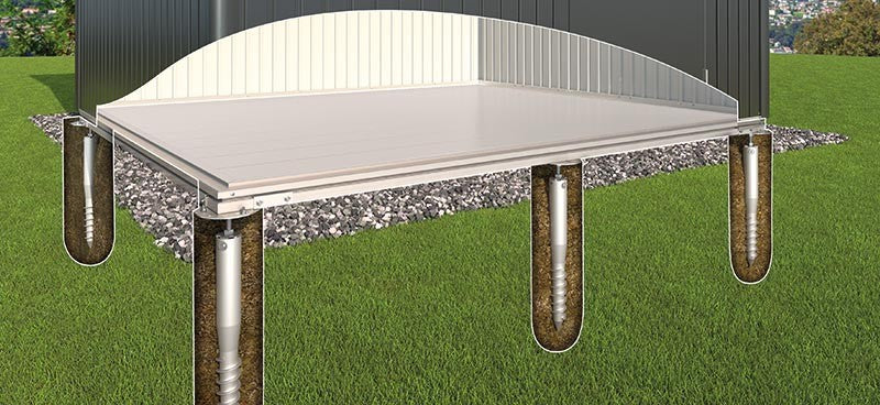 Biohort HighLine H4 Metal Shed 2.75mx2.75m