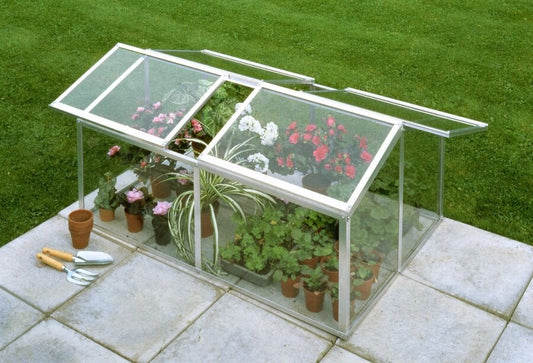 Halls Jumbo Cold Frame 4' x 3' Toughened Glass