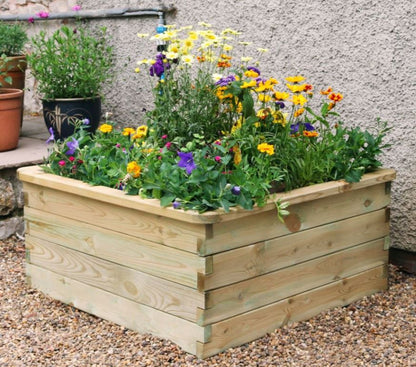 Raised Sleeper Bed - Square