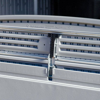 Suncast Cabana Entertainment Shed & Bar 8x7 - Cool Grey