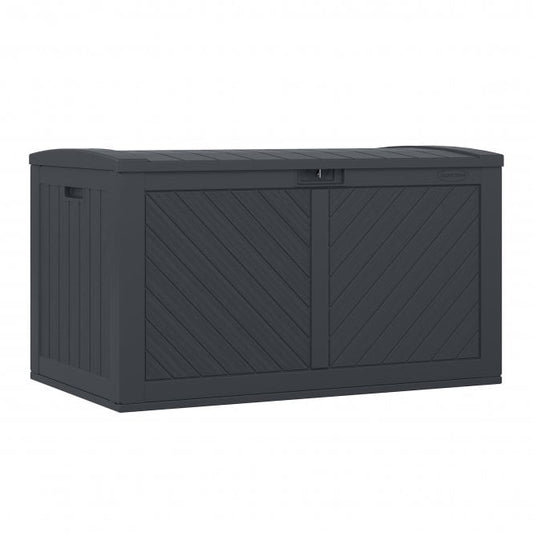 Suncast Colorado 507L Storage Box - Cyberspace Grey