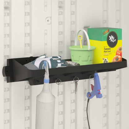 Suncast Extra Deep Shelving With Hooks Set - Pack of 2