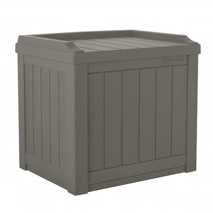 Suncast Florida 83L Storage Box - Stone Grey