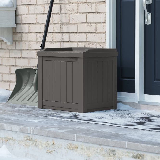 Suncast Florida 83L Storage Box - Stone Grey