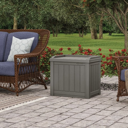 Suncast Florida 83L Storage Box - Stone Grey