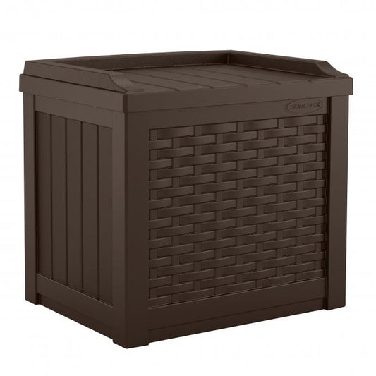 Suncast Georgia 83L Storage Box - Java Brown