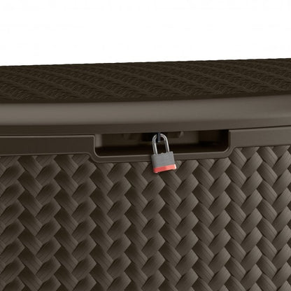 Suncast Minnesota 469L Storage Box - Java Brown