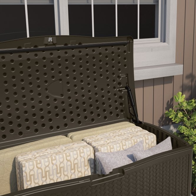 Suncast Minnesota 469L Storage Box - Java Brown