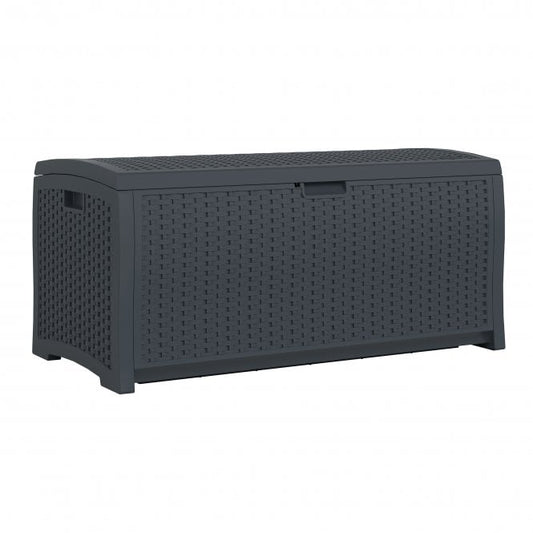 Suncast Missouri 276L Storage Box - Cyberspace Grey