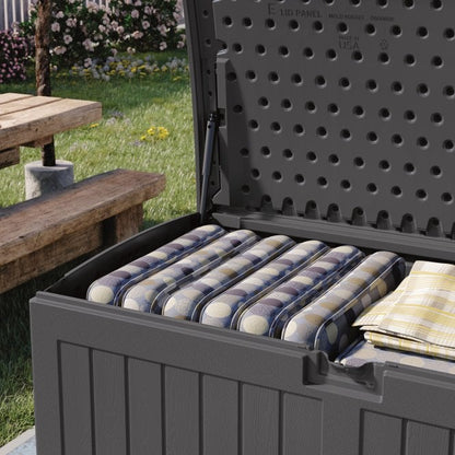 Suncast Montana 757L Storage Box - Peppercorn Grey
