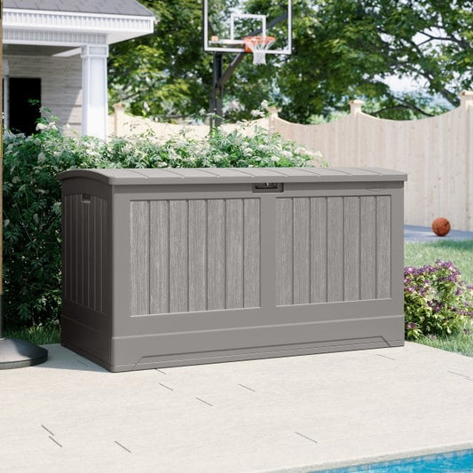 Suncast Montana 757L Storage Box - Stone Grey
