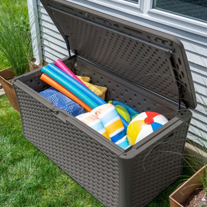 Suncast Oregon 507L Storage Box - Stone Grey