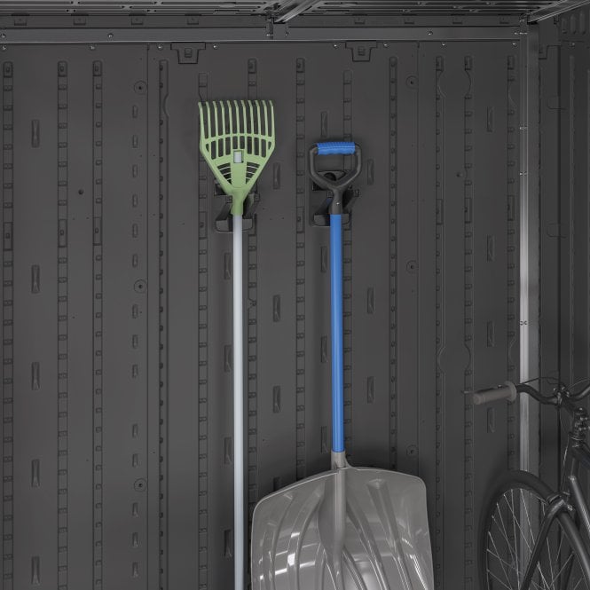 Suncast Single Hook Long Handle Tool Hanger Set - Pack of 2