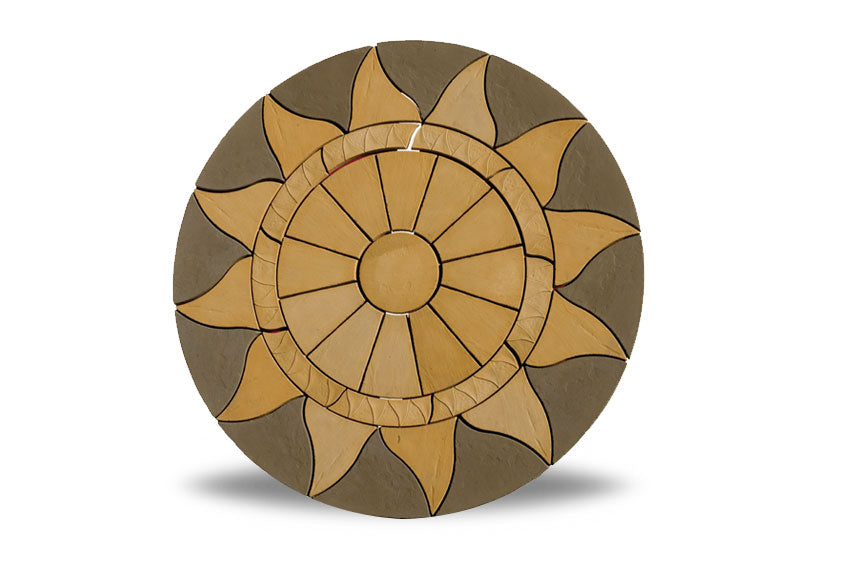 Sun Circle Patio Kit 2.56m Antique/Barley*