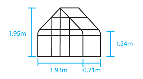Halls Supreme Wall Garden 2'x6' - Green