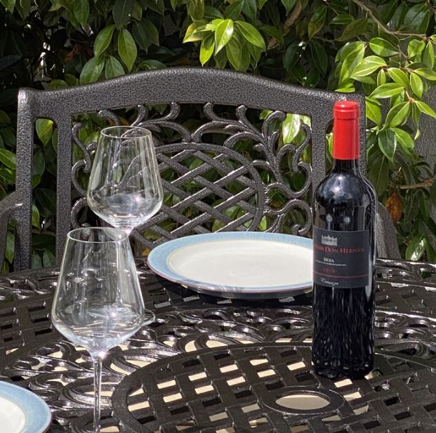 Toulouse - 4 Seater Set with Round Table (Bronze)