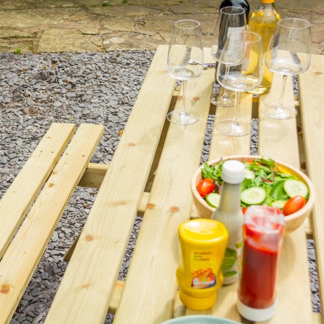 Rowlinson Traditional Picnic Table 1.8m
