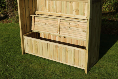 Hampshire Arbour with Storage Box