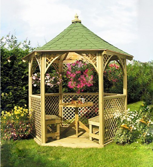 Jagram Vivaldi Gazebo - Medium (with trellis infills)