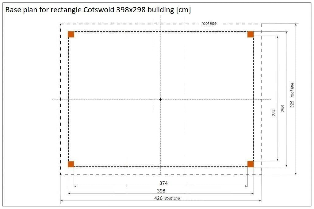Jagram Cotswold Canopy 4.34m x 3.34m