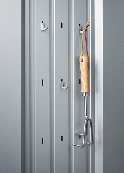 Organiser system Biohort patio locker metal locker Romeo