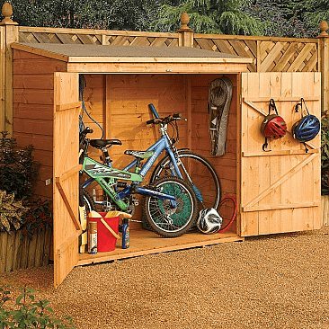 Lean To Shed, Wallstore or Bikestore