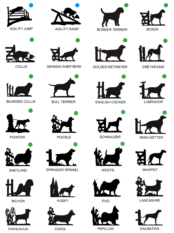 Dog breed designs