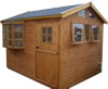 Bay window style shed / summerhouse