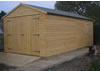 Wooden garages our standard range