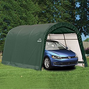 10x15 Round Top Auto Shelter