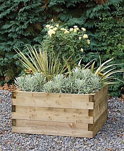Forest Caledonian Square Raised Planter