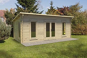 Arley 6.0m x 3.0m Log Cabin