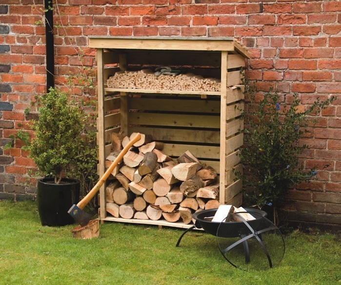 Small log store