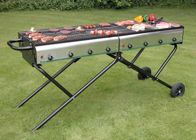 Magnum 8 Gas bbq with 8 burners
