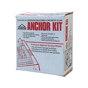 Rowlinson Metal Shed Anchor Kit