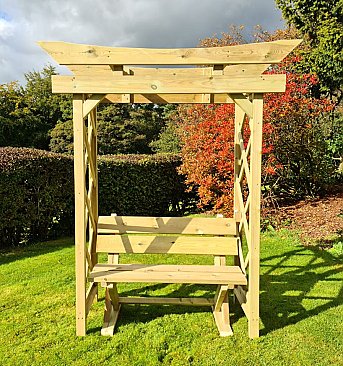 The Tokyo Arch 4ft  With Ashcombe Bench
