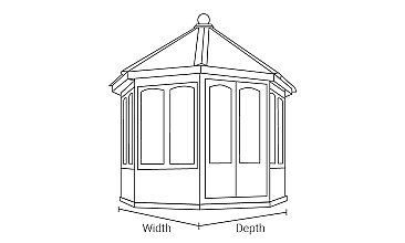 The Hopton Octagonal Summerhouse