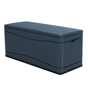 Lifetime 500 Litre Large Cushion Box -  Dark Grey