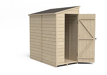 Overlap Pressure Treated Pent Shed