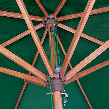 Willington 2.7m Wooden Parasol