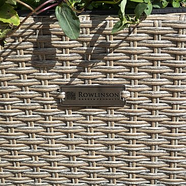 Square Rattan Planter (Pack of 2)