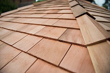 Premium Oval Wooden Gazebo with Cedar Roof