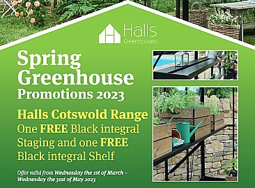 Halls Cotswold Blockley 814 Greenhouse