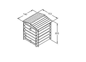 Forest Beehive Composter