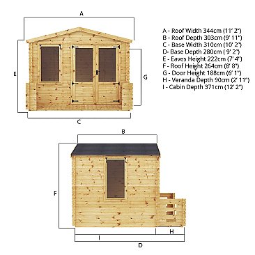 Mercia Log Cabin 