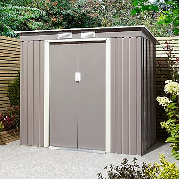 Rowlinson Trentvale Metal Pent Shed