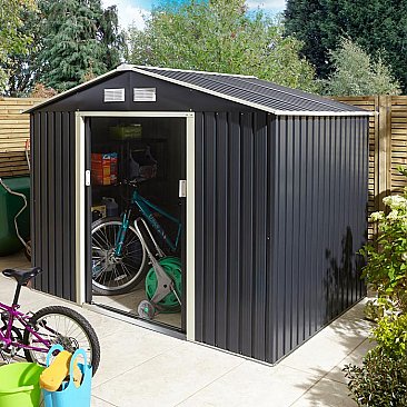 Rowlinson Trentvale Metal Pent Shed