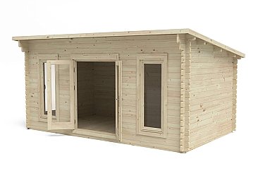 Elmley 5.0m x 3.0m Log Cabin