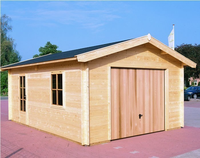 Lugarde Kentucky Log Cabin Garage 4.0m x 5.0m